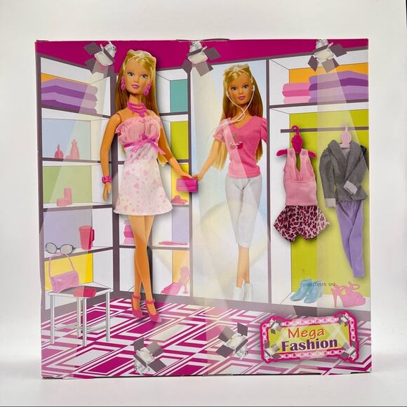 Simba Toys Steffi Love Mega Fashion Over 45 Pieces Playset NEW - Picture 2 of 4